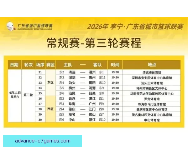 广东超级联赛最新积分榜排名及赛季表现分析
